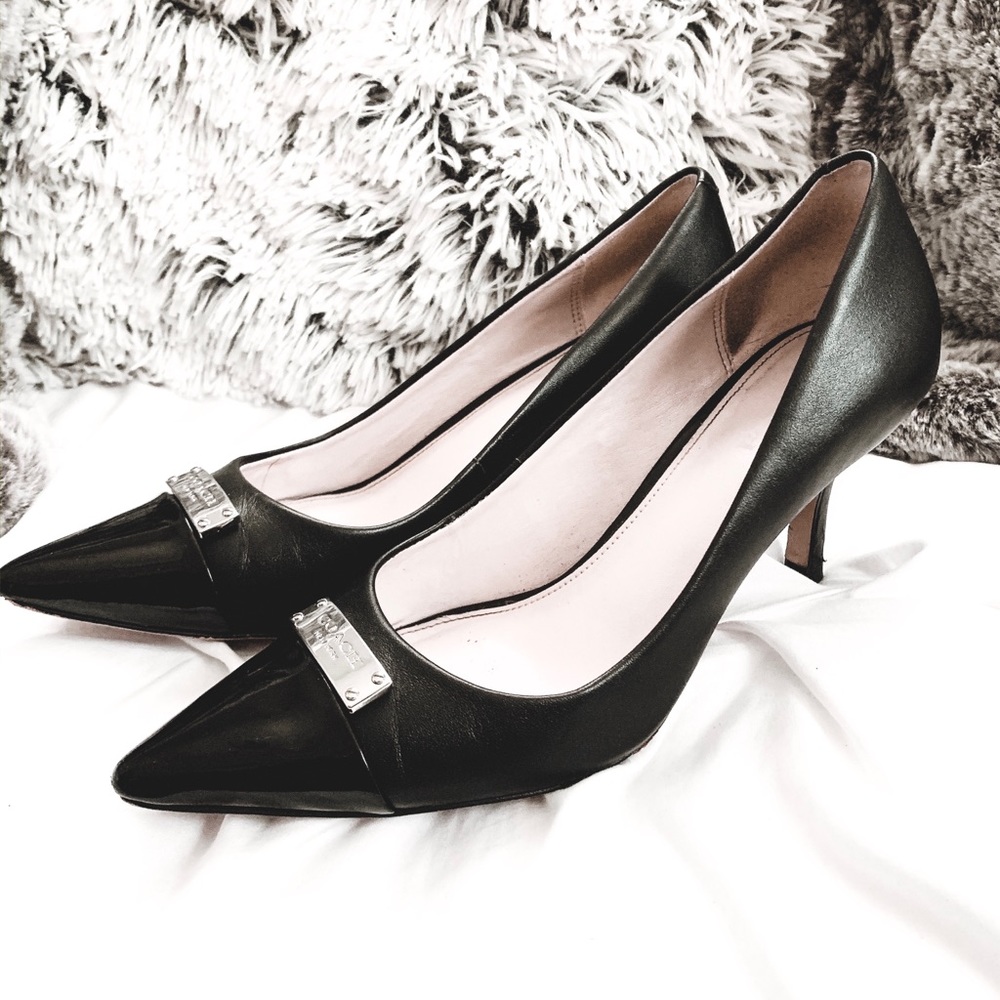 Coach small heel combo in black - Picture 3 of 4